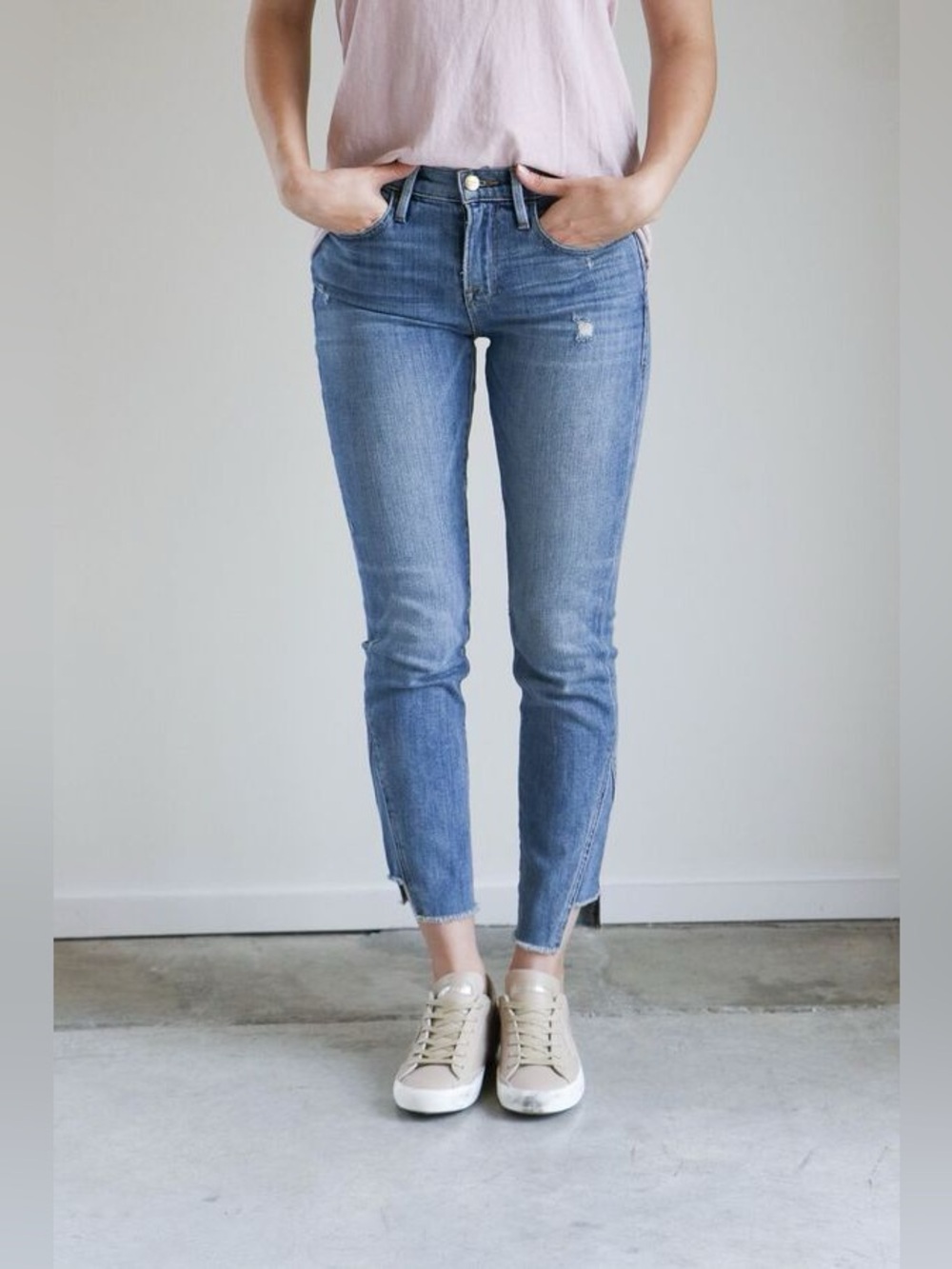 FRAME Le Boy Denim Women’s Jeans with Gusset Beaudry $235 Retail Women’s 28